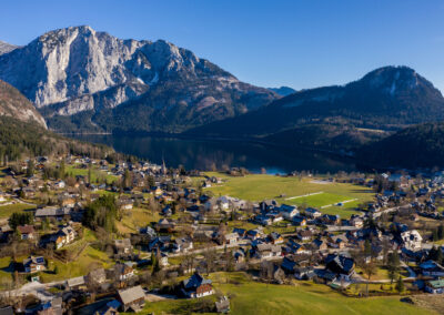 Altaussee mit See und Teltschenwand