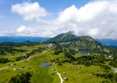 Tauplitzalm von oben