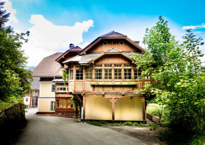 Ferienhaus Loitzl Luckermühle Haus von vorne